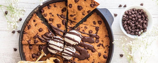 HEALTHY BURNT BUTTER COOKIE SKILLET