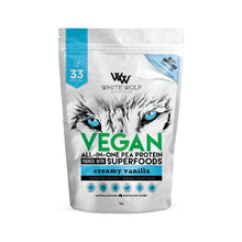 White Wolf Nutrition Vegan Pea Protein Blend Vanilla 1kg