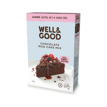 Well & Good Chocolate Mud Cake Mix GF 475g