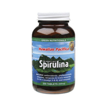 Green Nutritionals Hawaiian Pacifica Spirulina 500mg 200 Tablets