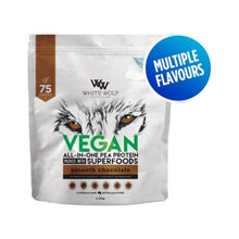 White Wolf Nutrition Vegan All In One Pea Protein Blend Chocolate 2.25kg