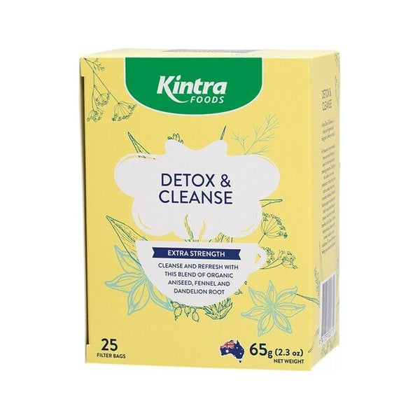 Kintra Tea Kintra Foods Detox & Cleanse Tea 25 Tea Bags – Go Vita Warrnambool