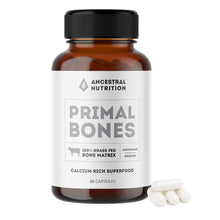 Ancestral Nutrition Primal Bones - 100% Grass Fed Bone Matrix 60c