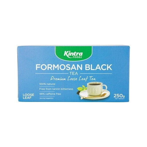 Kintra Tea Kintra Foods Organic Formosan Black Tea Loose Leaf 250g – Go Vita ...