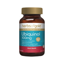 Herbs Of Gold Ubiquinol 100mg 60 Capsules