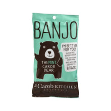 The Carob Kitchen Banjo Bear Mint 8 Pack 120g