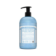 Dr Bronners Organic Pump Soap Baby Unscented 710ml