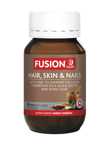 Fusion Health Hair Skin & Nails 90 Tablets