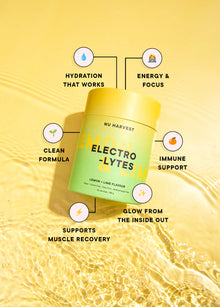 Naked/Nu Harvest Lemon Lime Electrolytes 180g