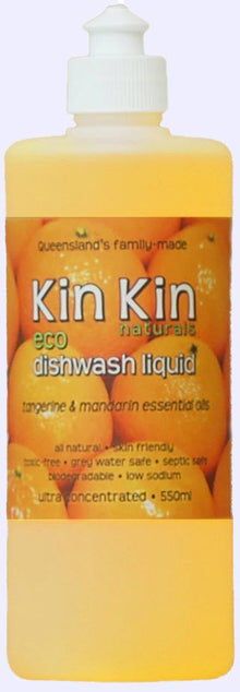 Kin Kin Eco Dishwash Liquid Tangerine & Mandarin 1050ml