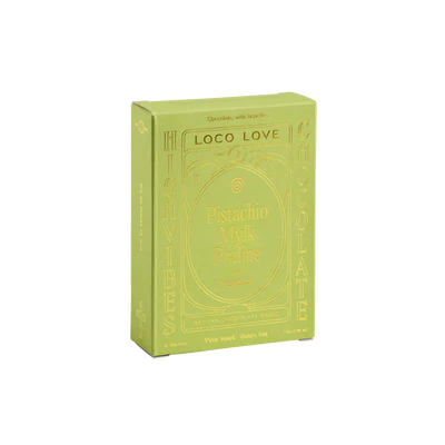 LOCO LOVE Twin Pistachio Mylk Praline 70g