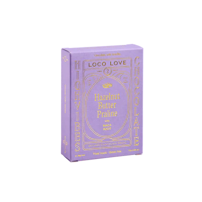 LOCO LOVE Twin Hazelnut Praline 70g