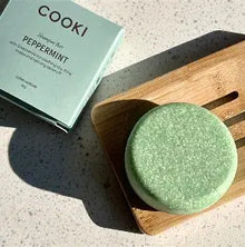 Cooki Peppermint Shampoo Bar 65g