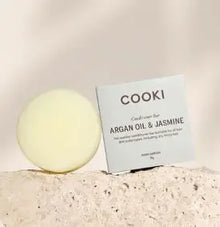 Cooki Haircare Argan Oil & Jasmine Conditioner Bar In Box 75g
