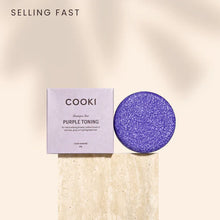 Cooki Purple Toning Shampoo Bar Tin 65g