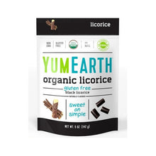 Yum Earth Organic Licorice Black 142g