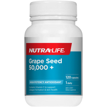 Nutralife Grape Seed 50,000+ | 120 Capsules