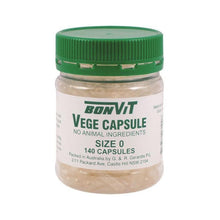 Bonvit Empty Vege Capsules Size 0 140