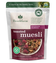 BROOKFARM Toast Macadamia Cranberry 1.3kg