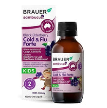 Brauer Sambucus Elderberry Cold & Flu 100ml