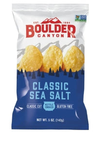 Boulder Canyon Sea Salt Chips 142g