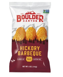 Boulder Canyon Hickory Barbeque Chips 142g