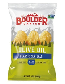 Boulder Canyon Olive Oil Chips Classic Sea Salt 142g