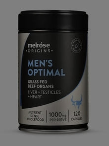 Melrose Origins Organ Meat Men's Optimal 120c