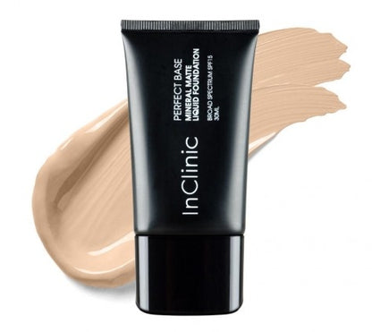 InClinic Mineral Matte Liquid Foundation Soft Beige