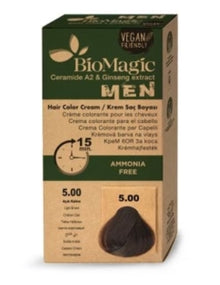 Bio Magic Mens Hair Colour Cream Light Brown 5/00