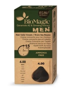 Bio Magic Mens Hair Colour Cream Brown 4/00