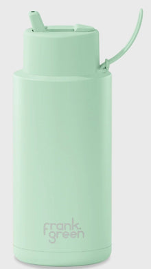 Frank Green Bottle 34oz Mint Gelato Flip Straw