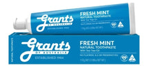 Grants Toothpaste Fresh Mint Tea Tree 110g