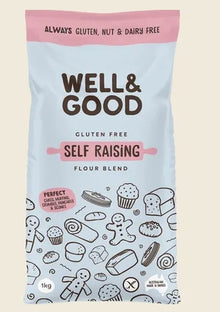 Well & Good Gluten Free Self Raising Flour 1kg