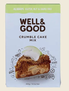 Well & Good Crumble Cake Mix 400g