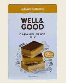 Well & Good Caramel Slice Mix 315g
