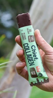 CHIEF Collagen Protein Bar Choc Mint 45g
