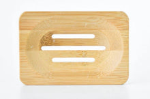 COOKI Bamboo Soap Drain Dish Rectangle