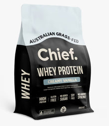 CHIEF Whey Protein Concentrate Creamy Vanilla 900g