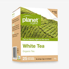 Planet Organic White Tea X 25 Tea Bags