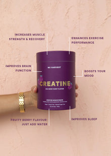 Naked/Nu Harvest Creatine Monohydrate Wild Berry Burst 300g