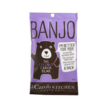The Carob Kitchen Banjo Bear Coconut 8 Pack 120g
