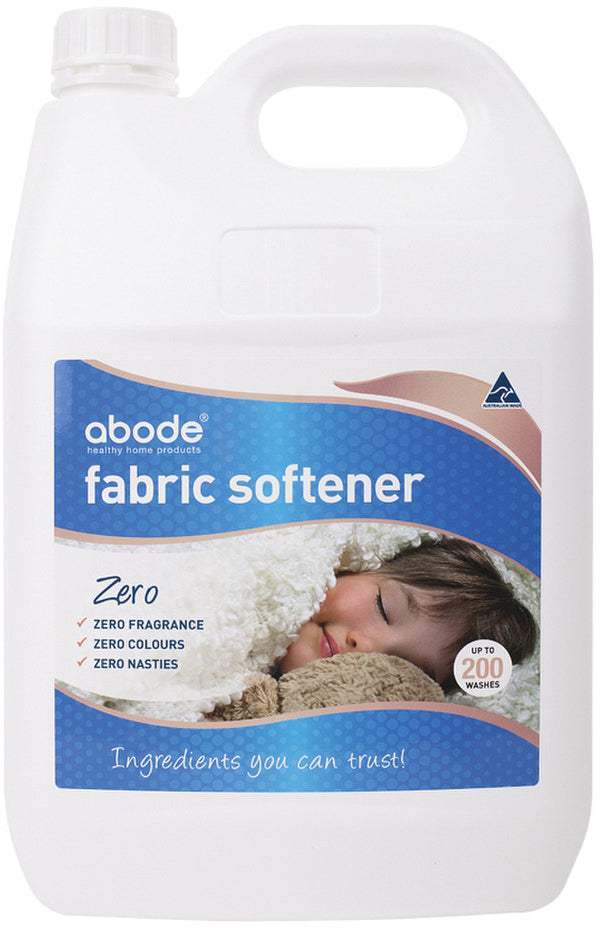 Abode Fabric Softener Zero fragrance-free 4L