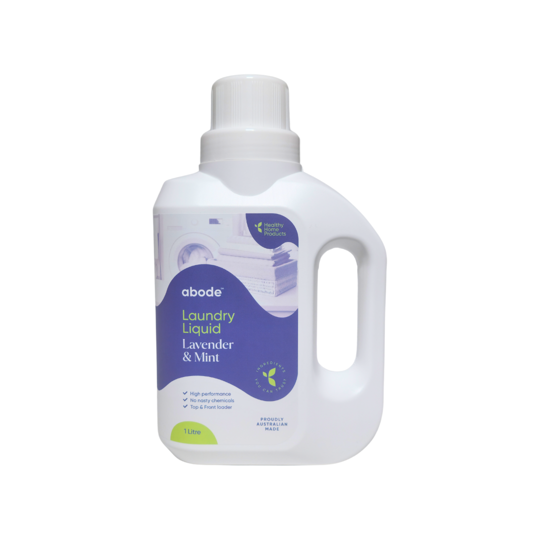Abode Laundry Liquid Lavender and Mint 1L bottle