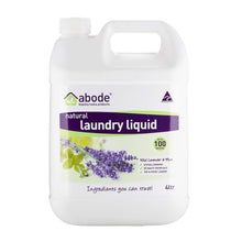 Abode Wild Lavender and Mint Laundry Liquid 4L