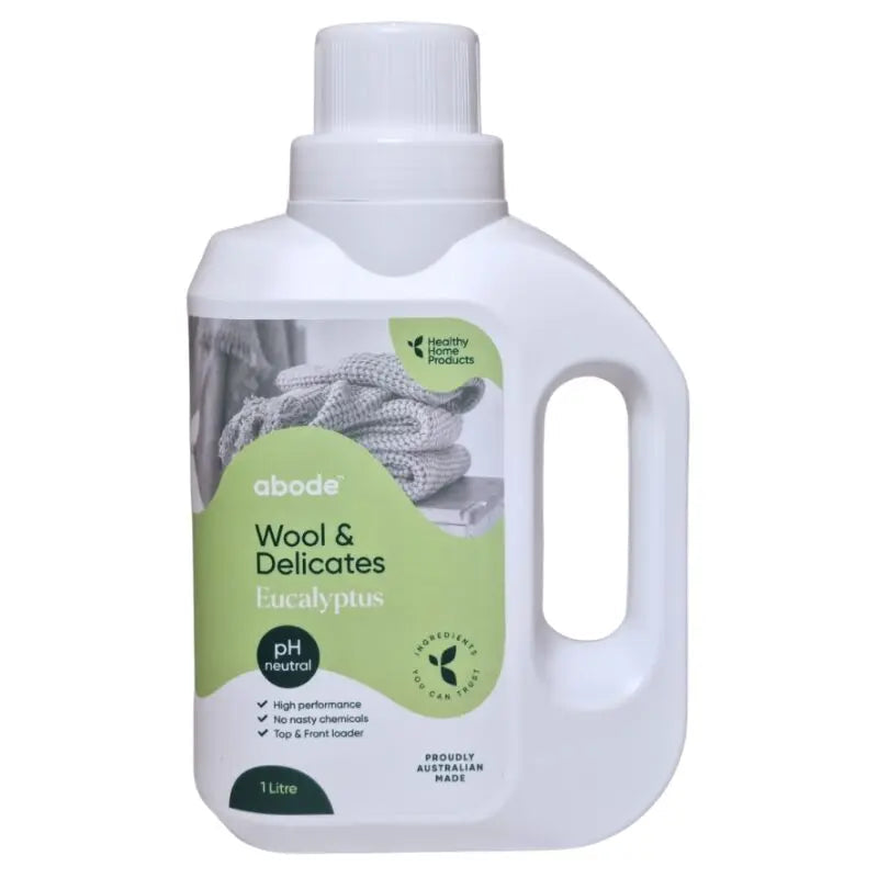 Abode Wool and Delicates Eucalyptus 1L bottle