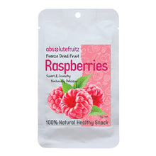 Absolute Fruitz Freeze-Dried Whole Raspberries 15g pouch