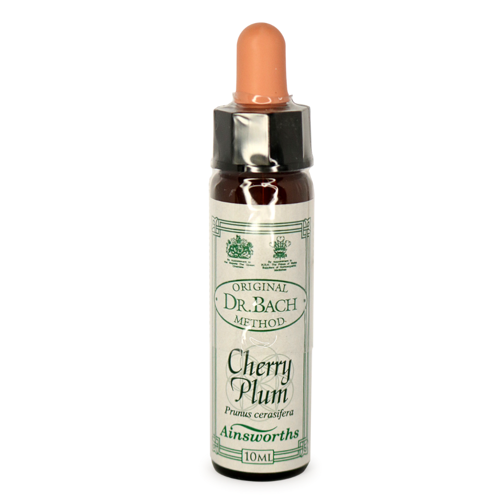 Ainsworths Cherry Plum Bach Flower Essence 10ml stock bottle