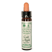 Ainsworths Crab Apple Bach Flower Essence 10ml stock bottle