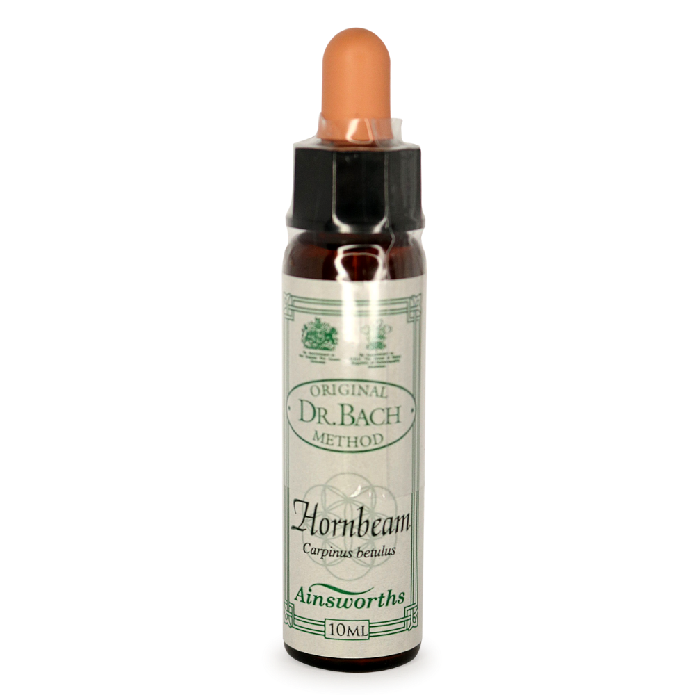 Ainsworths Hornbeam Bach Flower Essence 10ml stock bottle